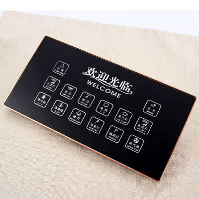 Customized Wall Installed Touch Screen Centralized Bedside Control Panel with 12V DC RS485 Communication