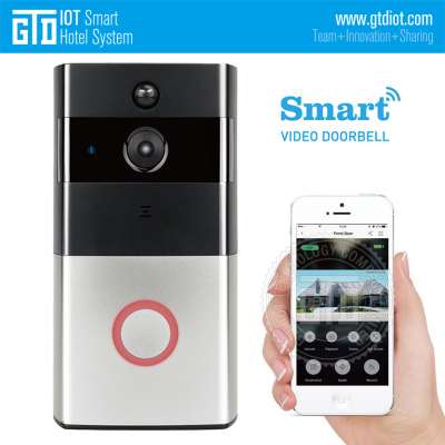 2017 Latest PIR HD 720P Battery style WIFI wireless Smart Video Doorbell