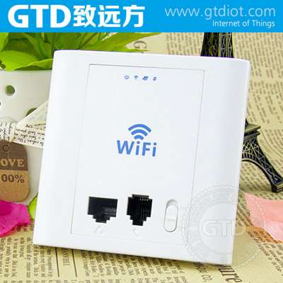 300Mbps 802.11n Wireless In-wall POE Access Point, Software AC Management